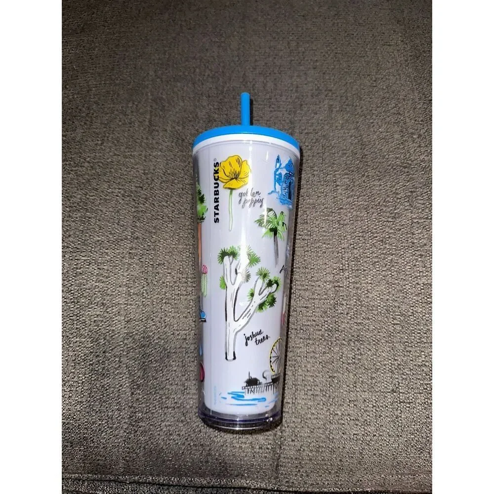 Starbucks California State 24 oz Venti cold cup